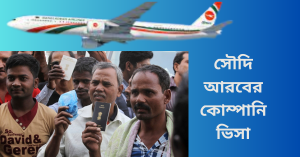 সৌদি আরবের কোম্পানি ভিসা