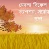 মেঘলা বিকেল নিয়ে ক্যাপশন, স্ট্যাটাস ও ছন্দ