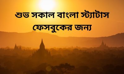 শুভ সকাল বাংলা স্ট্যাটাস ফেসবুকের জন্য
